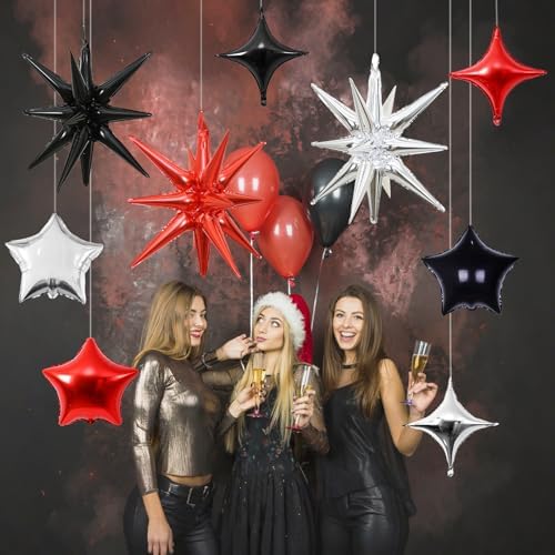Froova Star Balloons 22in Set for Party Decorations