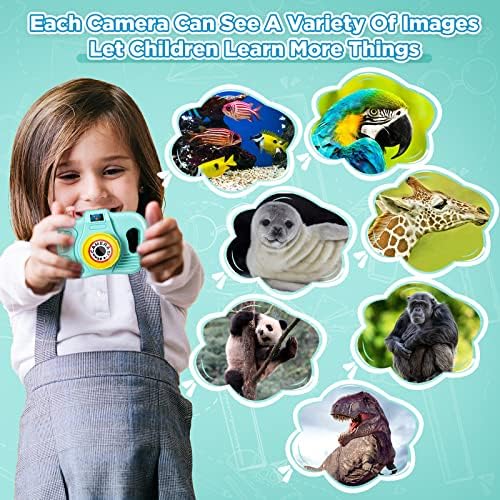 Hungdao 48 Pcs Kids Camera Toy Set for Boys Girls Back to School Gifts