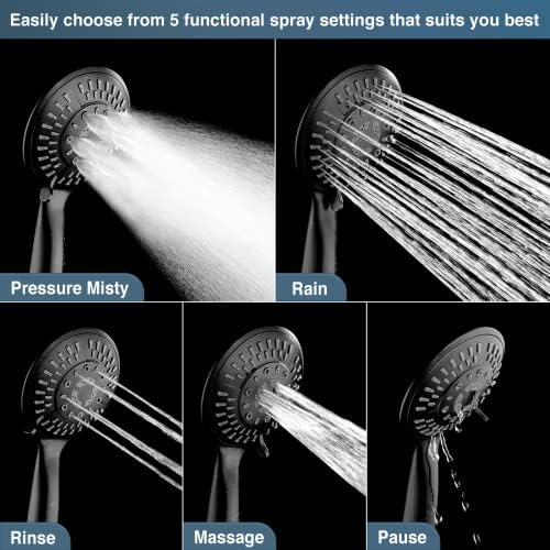 Bright Showers Premium Handheld Showerhead System