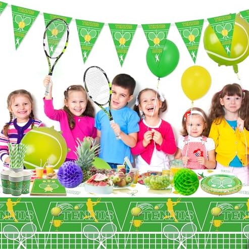 Tennis Themed Party Decor Set for 20 Guests
