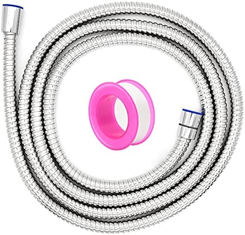 LEIMO KPARTS 96 Inch Metal Shower Hose Replacement