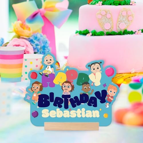 EGD Custom Birthday Name CoComelon Balloons