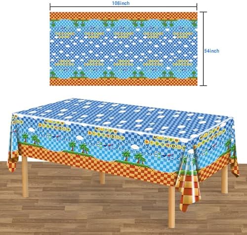 POIZEN 3Pcs Hedgehog Tablecloth for Party Decorations