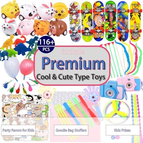 300PCS Premium Party Favors for Kids 5-12