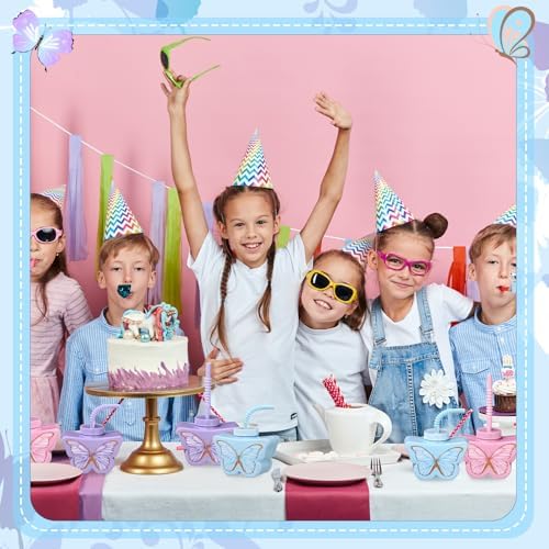 Mifoci Butterfly Themed Party Cups 12 Pcs Set