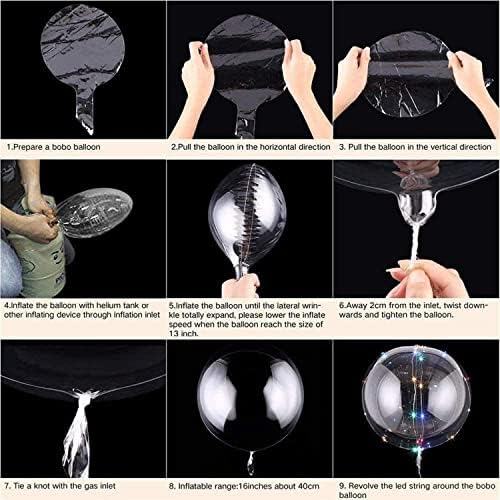 JoyMercado Bobo Balloons Kit 40Pcs Balloon Arch Decor