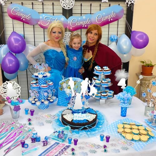 Vanblue Frozen Party Favors 122Pcs Set