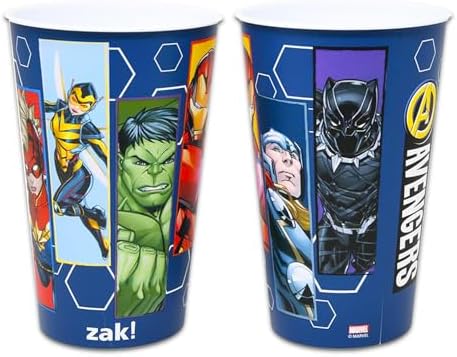 Marvel Avengers Reusable Tumbler Cup Pack 6 Piece