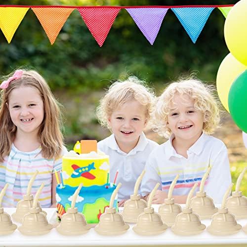 12 Pack Jungle Safari Hat Cups with Straws and Lids
