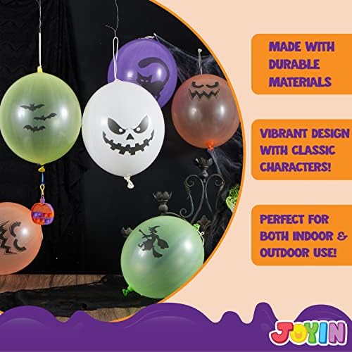 JOYIN 36 Piece Halloween Punch Balloons Set