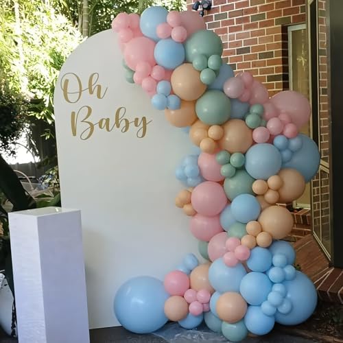 60PCS 12inch Pastel Balloons for Decorations
