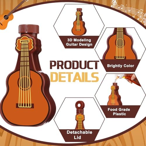 Tanlade 12 Pcs Guitar Shape Cups for Music Parties