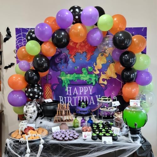 DUILE Halloween Balloons Party Decorations