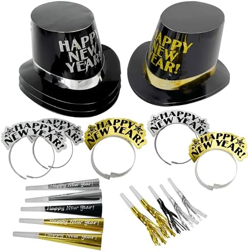 4Es Novelty 20 Pcs New Years Eve Party Supplies 2025