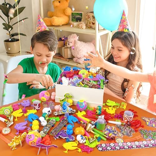 XIPEGPA 65PCS Party Favors Toy Assortment for Classroom Rewards and Birthday Parties