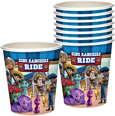 Treasures Gifted Dino Ranch Cups 8 Count