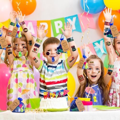134 Pcs Video Game Party Favors for Kids