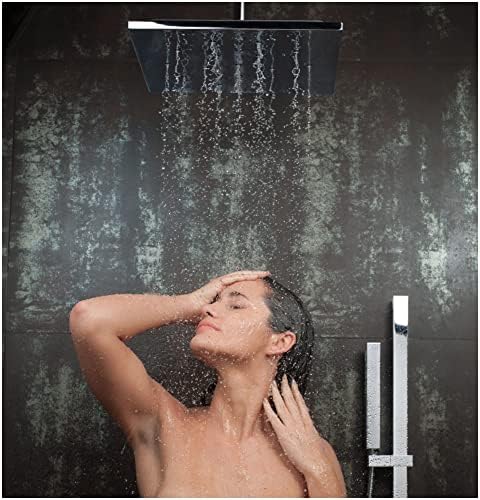 Delta 51567 Angular 175 GPM Hand Shower with Slide Bar and Hose
