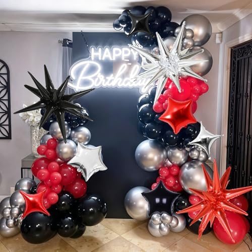 Froova Star Balloons 22in Set for Party Decorations