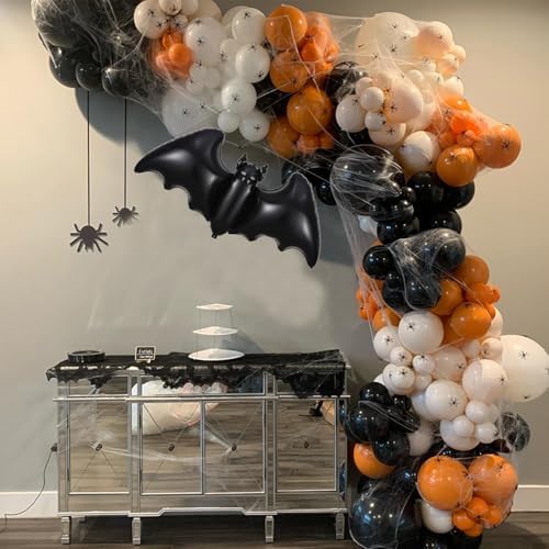 139Pcs Halloween Balloon Garland Arch Kit