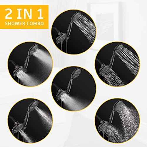 SunCleanse 3-Way Shower Head Combo with 35 Settings
