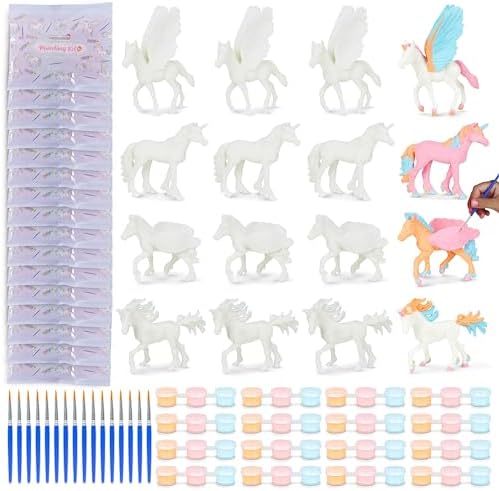 Unicorn Party Favor Painting Kit with 16 Bags