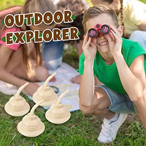 12 Pack Jungle Safari Hat Cups with Straws and Lids