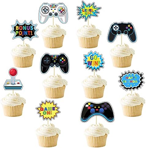 Hegbolke Video Game Party Supplies Set for 20 Guests