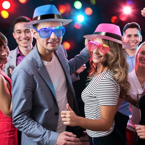 48 Piece Neon Party Kit with Hats and Glasses