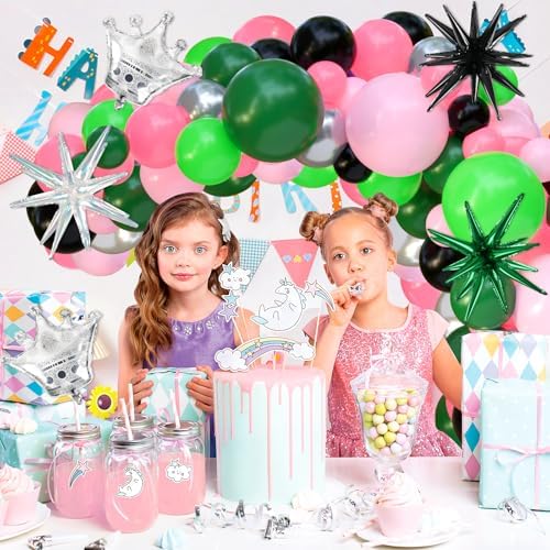 Witch Themed Balloon Garland Arch Kit 169 Pcs