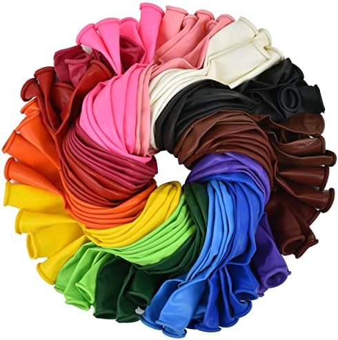 QRabbit 120 Pack 12 Inch Decorative Balloons