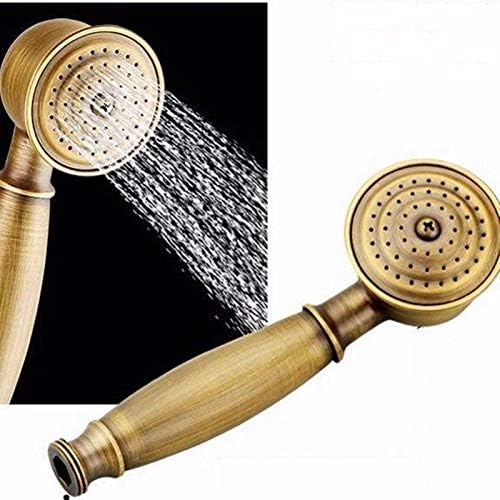 Brass Retro Telephone Shower Head Set with 15M Hose and Bracket