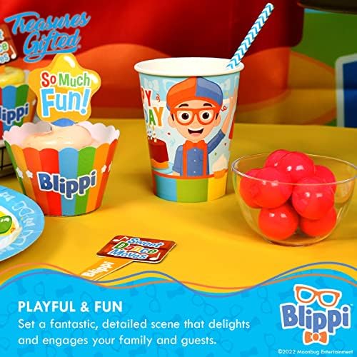 Treasures Gifted Blippi Party Cups 9oz 24ct