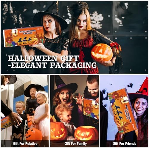 Floating Candles with Wand Remote 20 Pcs Halloween Decor
