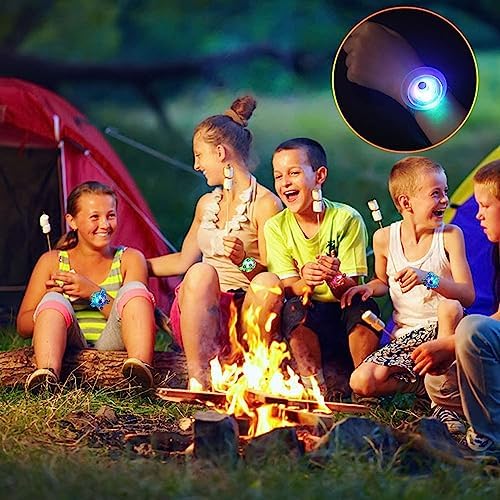 LED Light Up Bracelet for Kids Party Favors 10 Pack