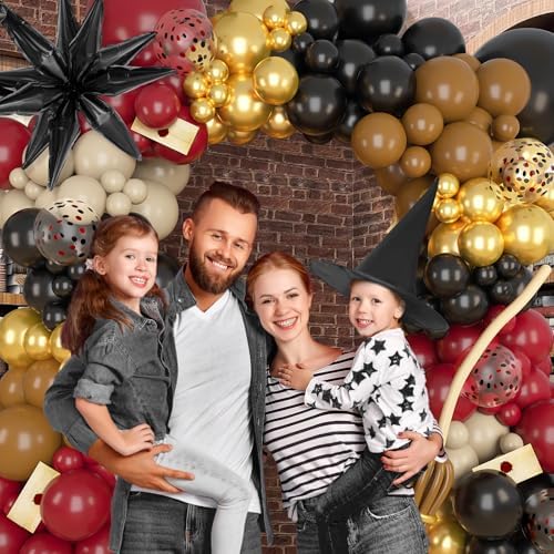 Amandir Magic School Balloons Arch Garland Kit