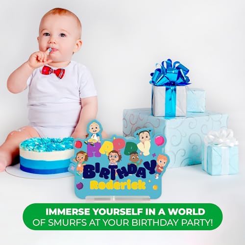 EGD Custom Birthday Name CoComelon Balloons