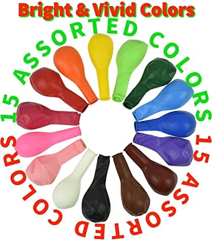 QRabbit 120 Pack 12 Inch Decorative Balloons