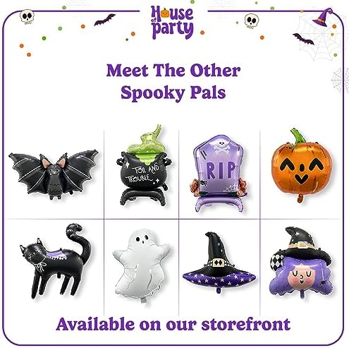 House of Party Halloween Ghost Balloons Set - Indoor Party Decor