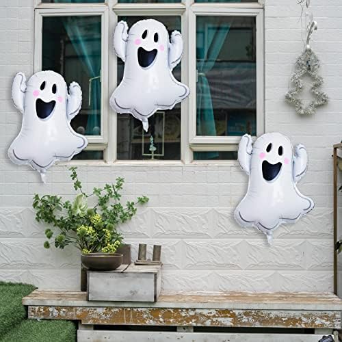 Zontween Ghost Balloons 6Pack White Halloween Decorations