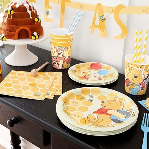 Unique Disney Winnie the Pooh Multicolored Stadium Cup 16 oz