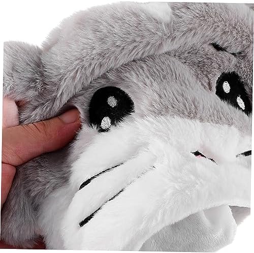 Plush Hamster Funny Headwear for Adult Parties and Dress-Up Events