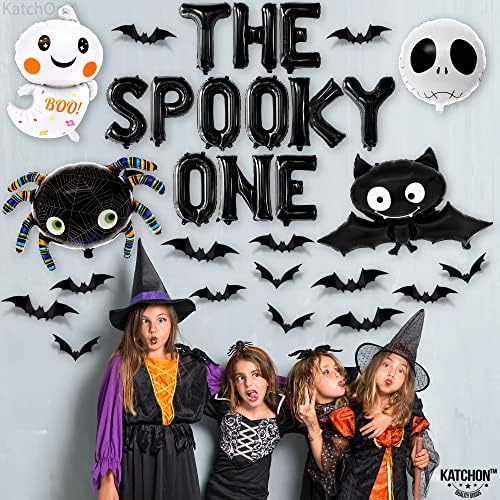 KatchOn Spooky One Balloons Set 28 Pack Halloween Decorations