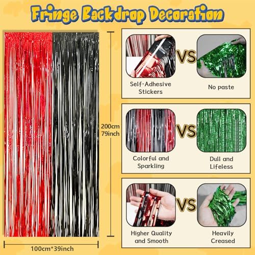 Fine Clutter Cartoon Monster Birthday Decor Kit 205Pcs