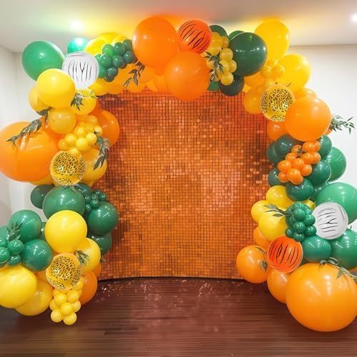 Jungle Safari Balloons Set 12 Inch Decorations