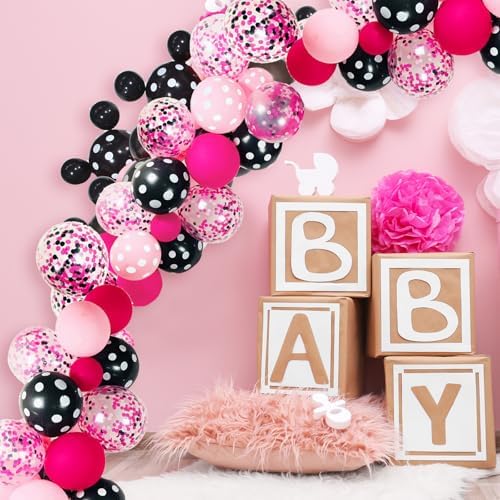 117 Pcs Mouse Themed Balloons Garland Kit