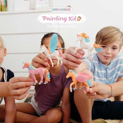 Unicorn Party Favor Painting Kit with 16 Bags