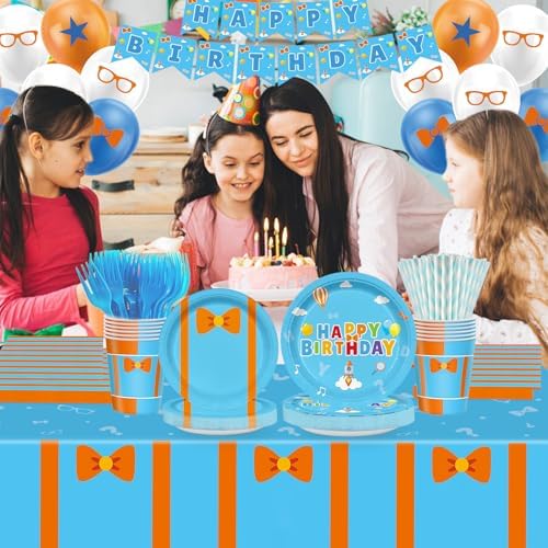 170pcs Cartoon Teacher Party Supplies for 24 Guests