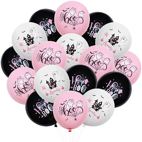 Kreatwow Halloween Balloons 60pcs Set for Parties 3 Styles
