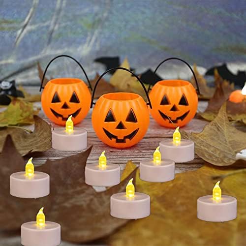 Nancia 100 Pack Flameless LED Tea Lights with 200 Hours Battery Life